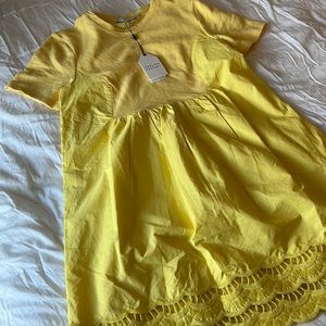 English Factory/ yellow dress - brand new never worn